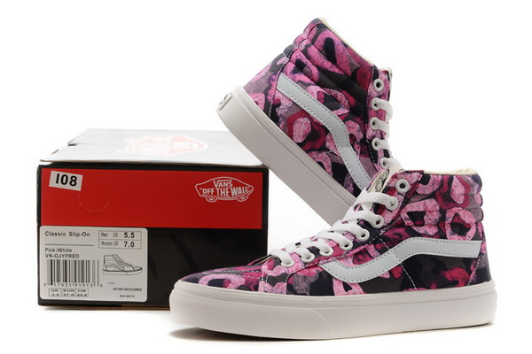 Vans High Top Shoes Women--082